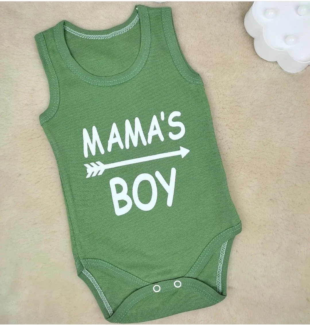 bebek zıbın mamas boy baskılı yeşil 