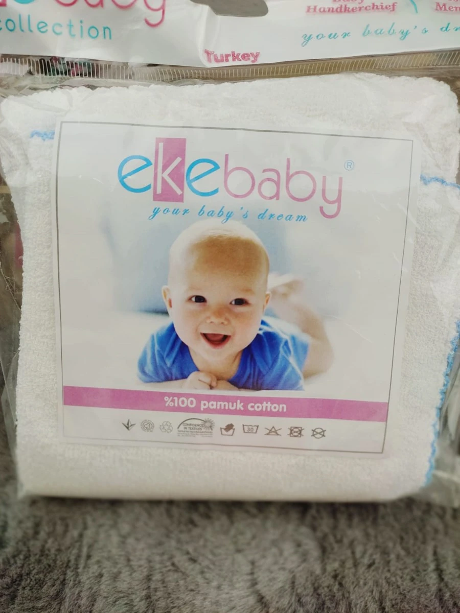 Ekebaby 6'lı Lüx Bebek Ter Havlusu 