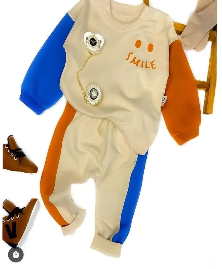 Bebek Takım Smile Baskılı 6-18 Ay Arası  