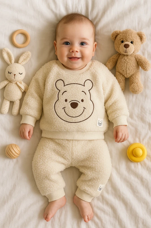 Bebek Takım Welsoft Pooh Baskılı 
