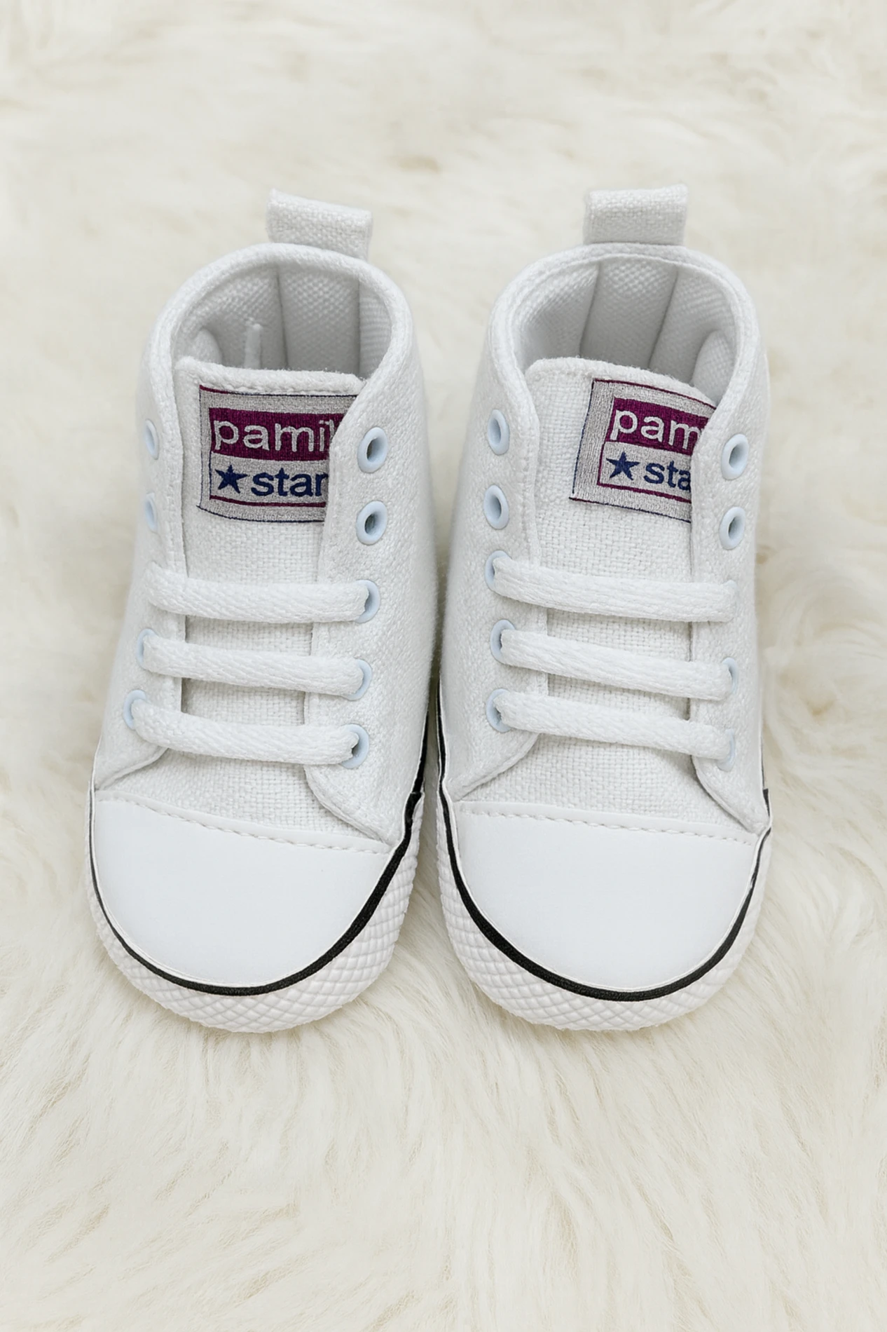Bebek Ayakkabı Convers Uzun Model Bağacıklı